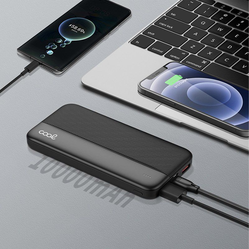 Bateria Externa Universal Power Bank 10.000 mAh COOL (3A / 20W PD ...